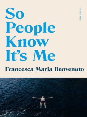 cover image of So People Know It's Me